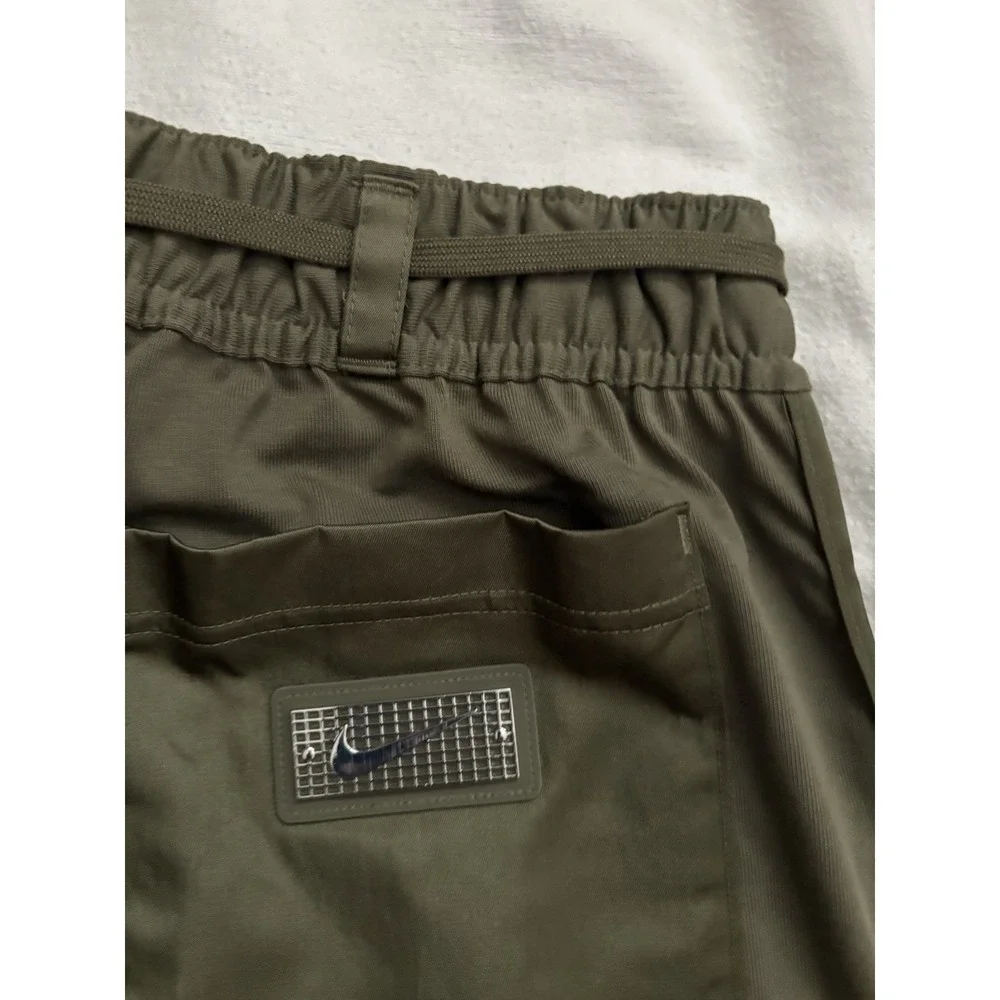 NEW Nike Devin Booker Dri-Fit Tear Away Pants Olive Mens Size Large HJ3899-222